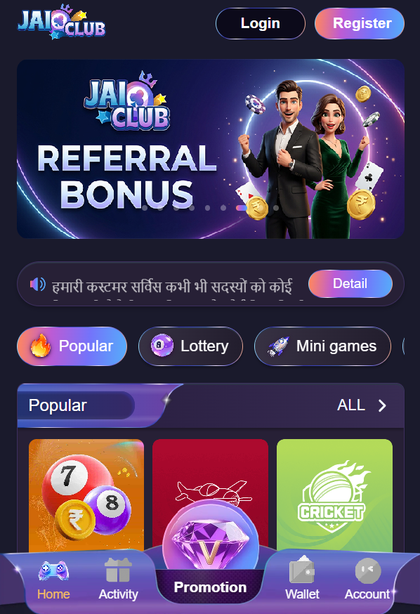 Jai Club 03 - Official Betting Exchange India